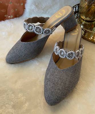 Grey Diamond Heels 1