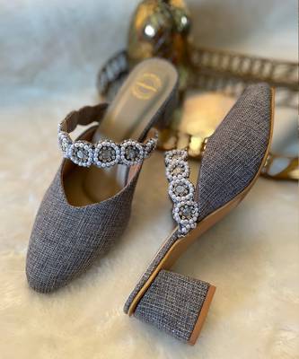 Grey Diamond Heels 2