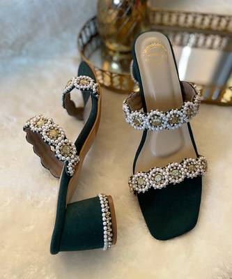 Green Diamond Heels 1