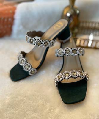Green Diamond Heels 2