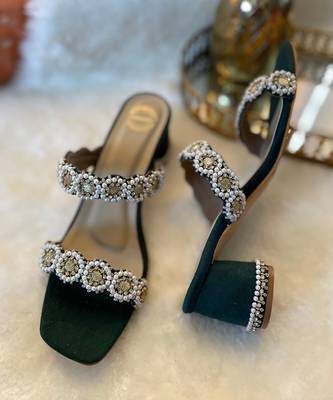 Green Diamond Heels 3