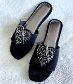 Diamond Heart Flats
