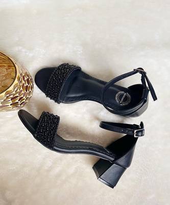 Pearl Strap Heels-B 2