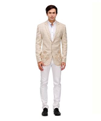 Check And Emb Jacket 1