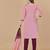 Pink woven cotton salwar