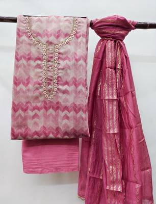 Multicolor embroidered cotton salwar 4