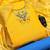 Yellow embroidered cotton salwar
