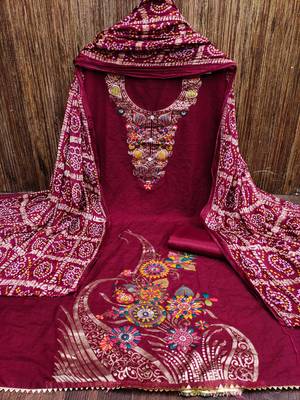 Multicolor woven jacquard salwar 3