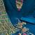 Blue woven jacquard salwar