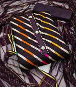 Multicolor woven jacquard salwar