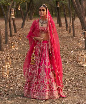 Hexagon Lehenga 1