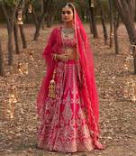 Hexagon Lehenga
