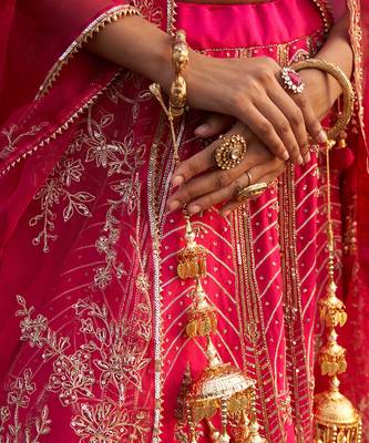 Hexagon Lehenga 2