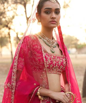 Hexagon Lehenga 3