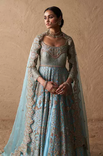 Front Open One  Anarkali Lehenga
