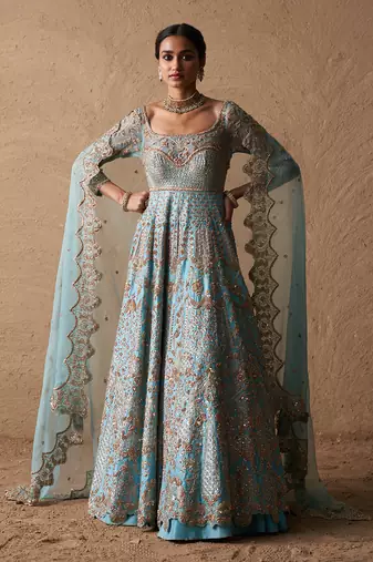 Front Open One  Anarkali Lehenga