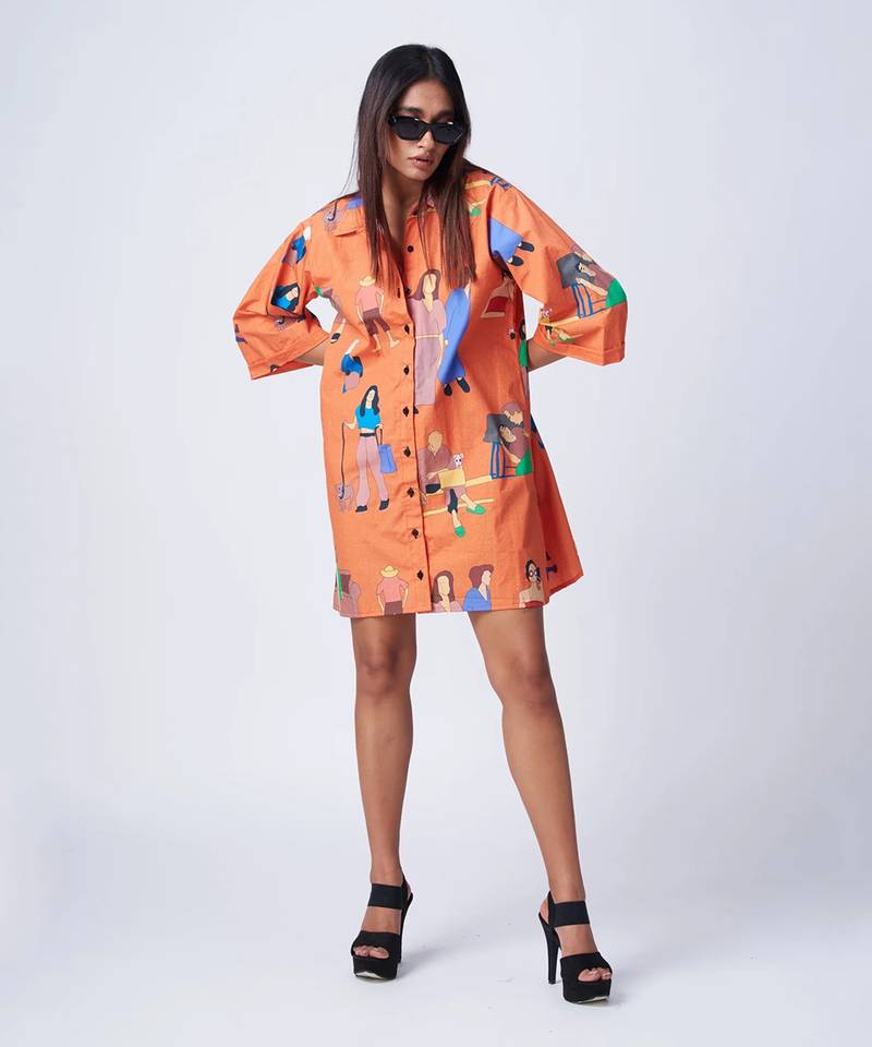 Fella [shirt dress]