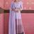 Designer Georgette Suit in Mauve with Sequins Work
