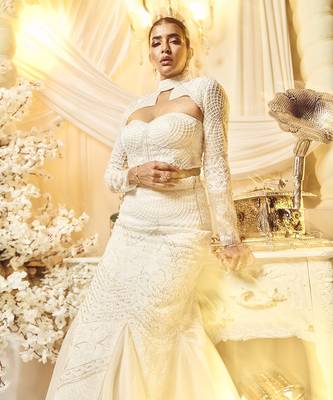 Chantilly White Skirt Set 2