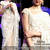 White embroidered Net saree with blouse