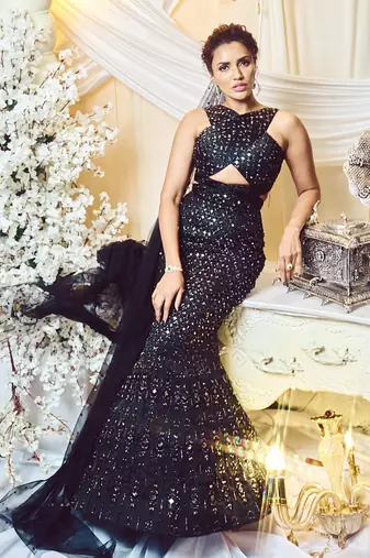 Jade Black Ardent Gown