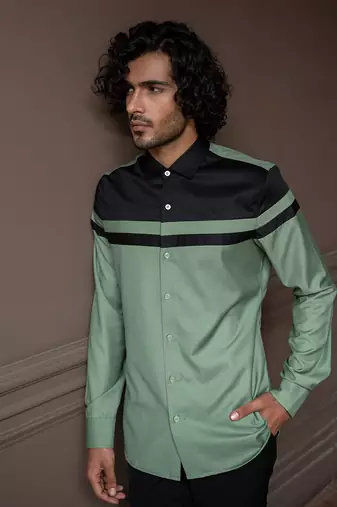 Autumn Sage Contour Shirt