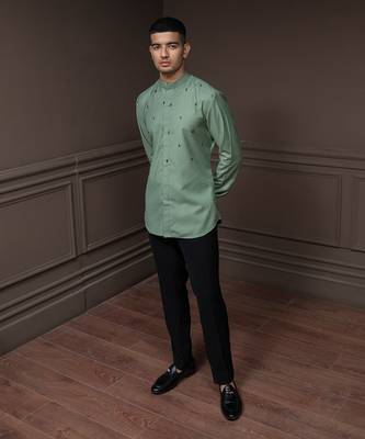 Autumn Sage Speckle Shirt 1