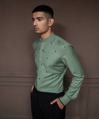 Autumn Sage Speckle Shirt 2