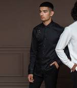 Ebony Black Ace Shirt