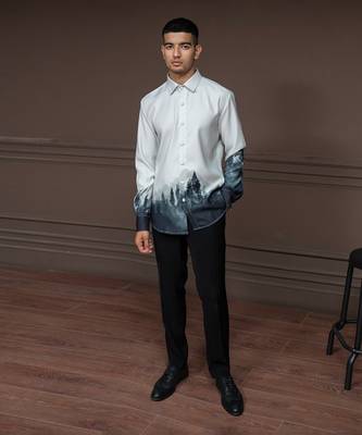 Ivory Midnight Forest Shirt 1