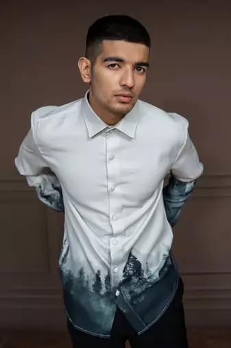 Ivory Midnight Forest Shirt