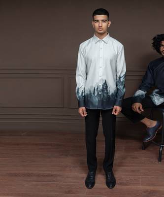 Ivory Midnight Forest Shirt 3