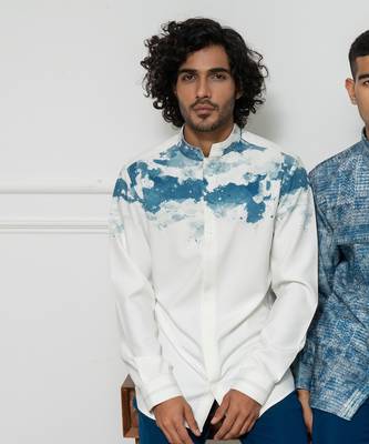 Reverie Blue Smog Shirt 2