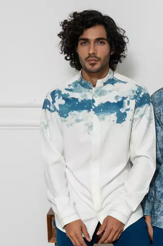 Reverie Blue Smog Shirt