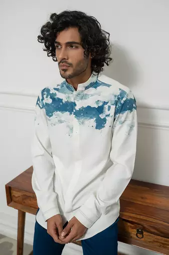 Reverie Blue Smog Shirt