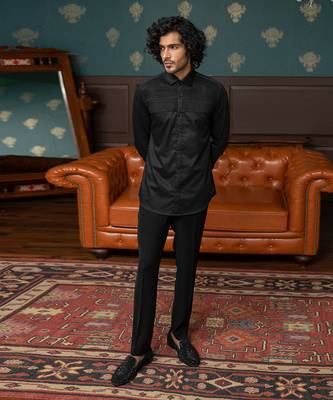 Ebony Black Impressions Shirt 1