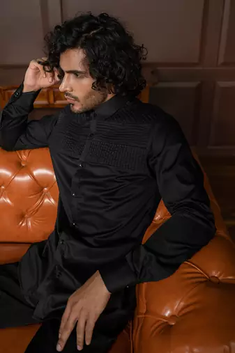Ebony Black Impressions Shirt