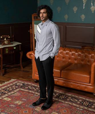 Visteria Grey Streak Shirt 1