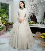 Chanterelle Beige Lehenga Set