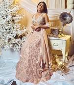 Primrose Pink Diamond Lehenga Set