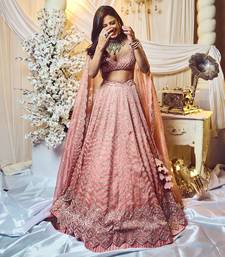 Quartz Pink Deco Lehenga Set