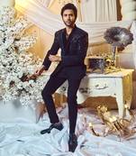 Ebony Black Cadence Blazer Set