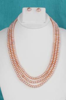Real Natural Hyderabadi pearls Set