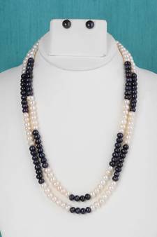 Real Natural Hyderabadi pearls Set