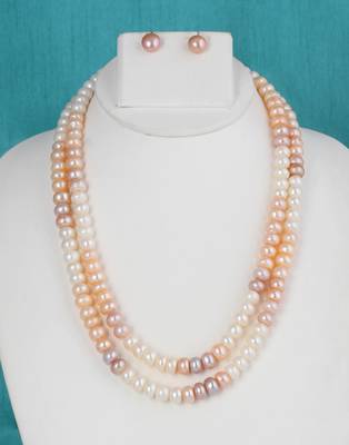 Real Natural Hyderabadi pearls Set 1