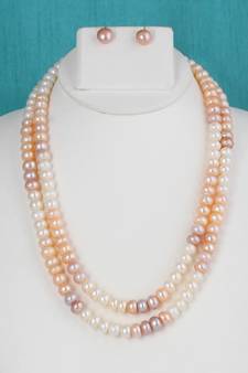 Real Natural Hyderabadi pearls Set