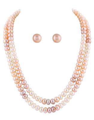 Real Natural Hyderabadi pearls Set 2