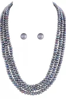 Real Natural Hyderabadi pearls Set