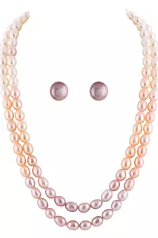 Real Natural Hyderabadi pearls Set