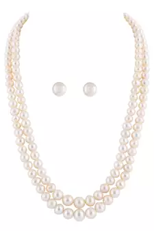 Real Natural Hyderabadi pearls Set